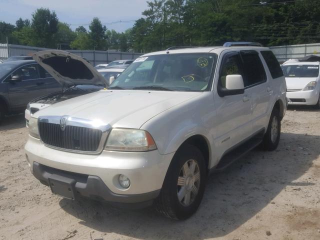 5LMEU88H54ZJ00978 - 2004 LINCOLN AVIATOR 白色 照片 2