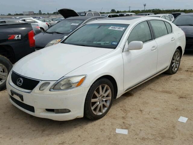 JTHBH96S965010230 - 2006 LEXUS GS GENERAT WHITE photo 2