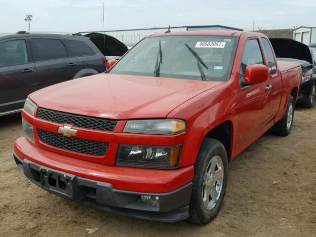 1GCCS199998121011 - 2009 CHEVROLET COLORADO RED photo 2