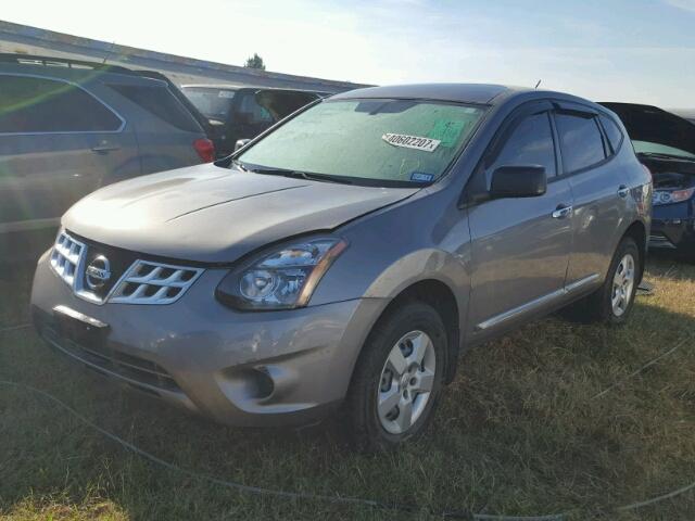 JN8AS5MT8EW600578 - 2014 NISSAN ROGUE SELE GRAY photo 2