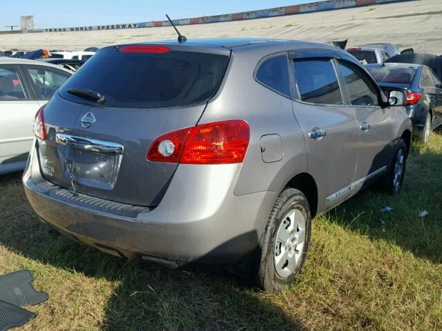 JN8AS5MT8EW600578 - 2014 NISSAN ROGUE SELE GRAY photo 4