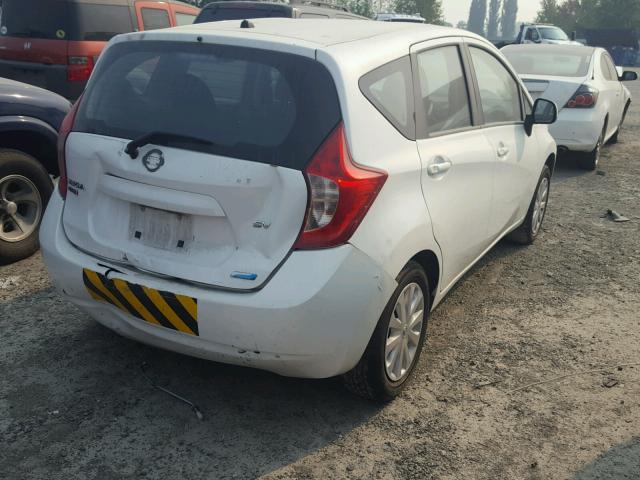 3N1CE2CP4EL424023 - 2014 NISSAN VERSA NOTE WHITE photo 4