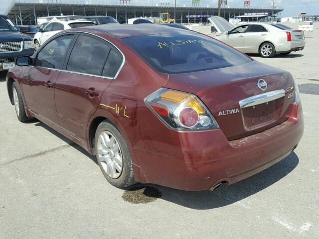 1N4AL2AP2AN514834 - 2010 NISSAN ALTIMA MAROON photo 3