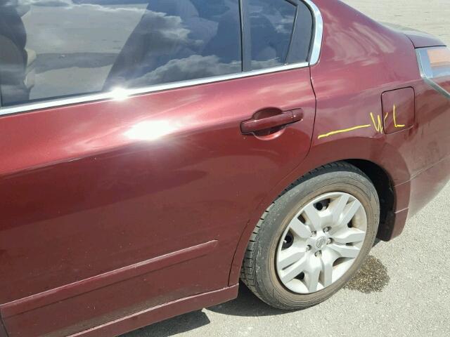 1N4AL2AP2AN514834 - 2010 NISSAN ALTIMA MAROON photo 9