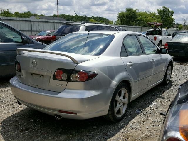 1YVHP80DX85M28764 - 2008 MAZDA 6 S SILVER photo 4