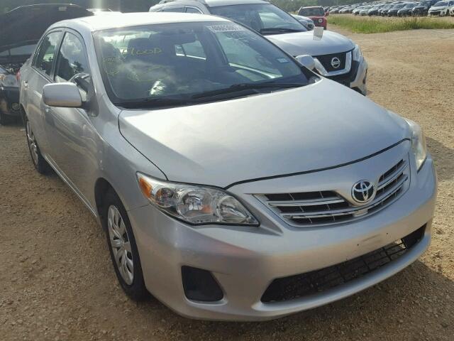 5YFBU4EE9DP154078 - 2013 TOYOTA COROLLA SILVER photo 1