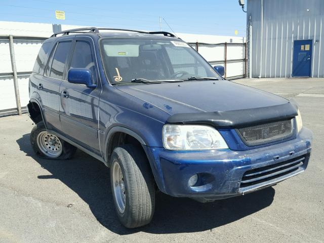 JHLRD1767XC014940 - 1999 HONDA CR-V EX BLUE photo 1