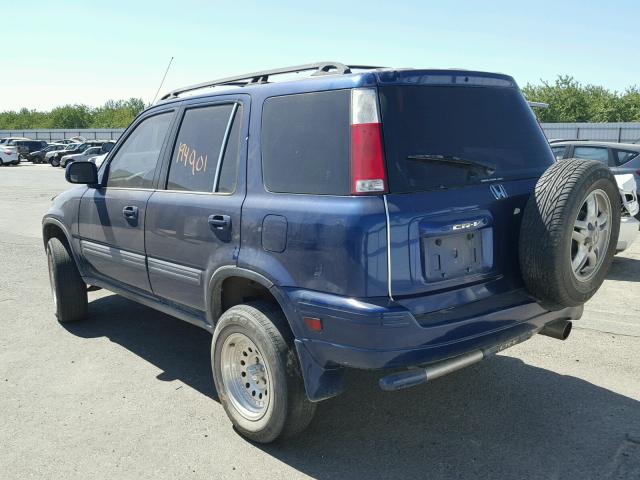 JHLRD1767XC014940 - 1999 HONDA CR-V EX BLUE photo 4