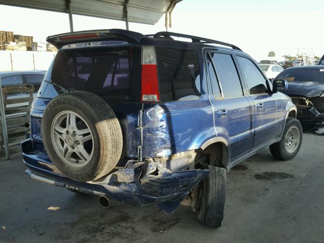 JHLRD1767XC014940 - 1999 HONDA CR-V EX BLUE photo 7