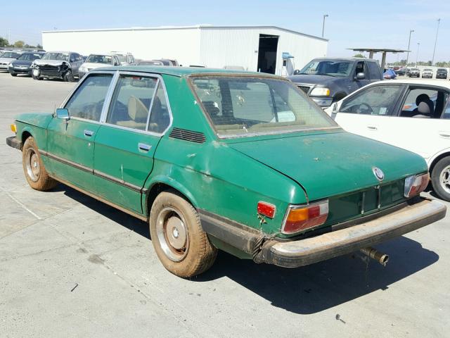 5033774 - 1976 BMW 530I GREEN photo 3