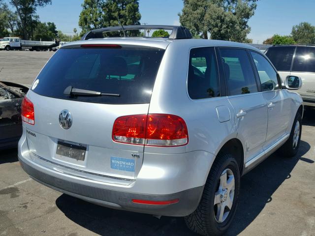 WVGZG77L46D046259 - 2006 VOLKSWAGEN TOUAREG 3. SILVER photo 4