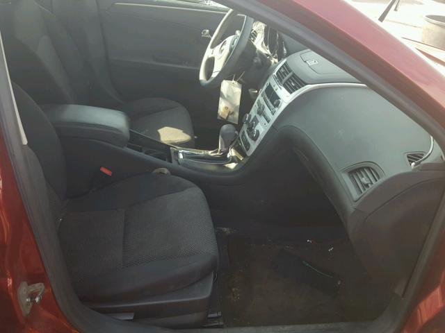 1G1ZC5E14BF316622 - 2011 CHEVROLET MALIBU 1LT BURGUNDY photo 5