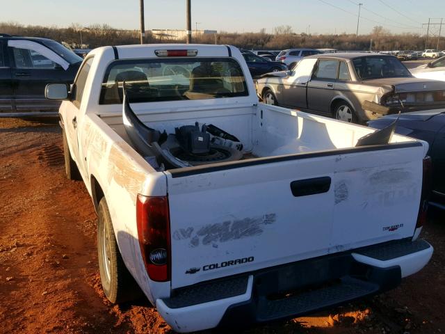 1GCCSBD97A8128220 - 2010 CHEVROLET COLORADO WHITE photo 3