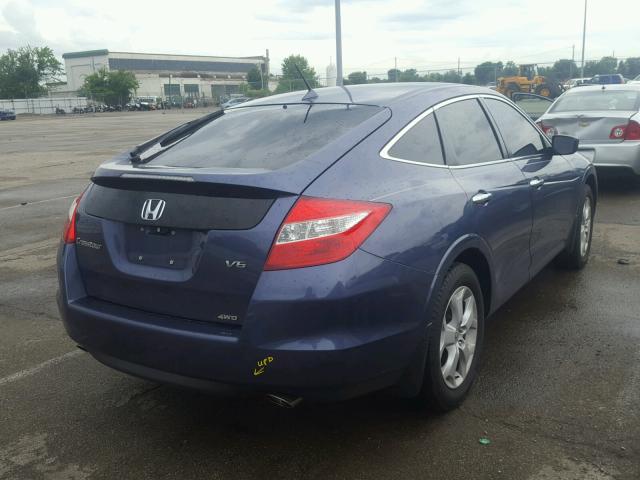 5J6TF2H51CL006202 - 2012 HONDA CROSSTOUR BLUE photo 4