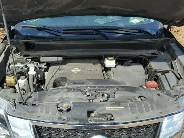 5N1AR2MN9EC726565 - 2014 NISSAN PATHFINDER BLUE photo 7