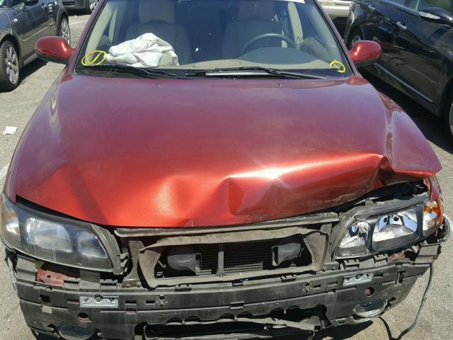 YV1RS53DX12001525 - 2001 VOLVO S60 T5 RED photo 7