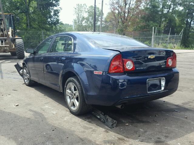 1G1ZC5E06AF187983 - 2010 CHEVROLET MALIBU 1LT ლურჯი ფოტო 3