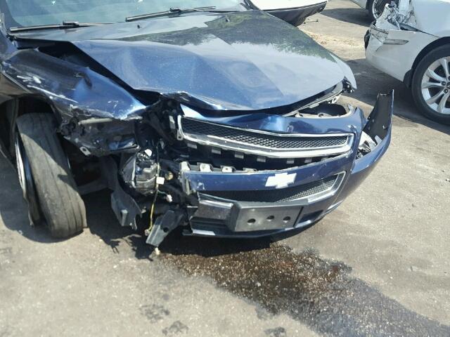 1G1ZC5E06AF187983 - 2010 CHEVROLET MALIBU 1LT ლურჯი ფოტო 9