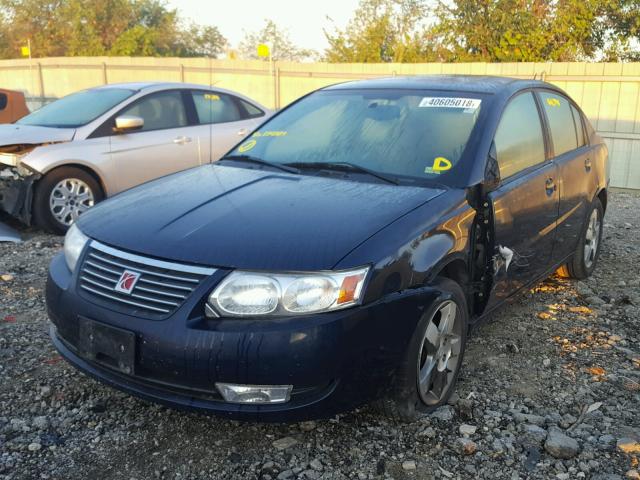 1G8AK58FX7Z134289 - 2007 SATURN ION LEVEL BLUE photo 2