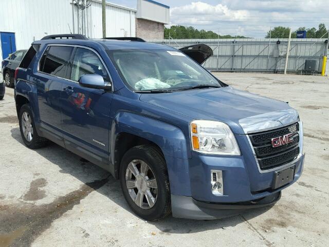 2CTALSECXB6431325 - 2011 GMC TERRAIN BLUE photo 1