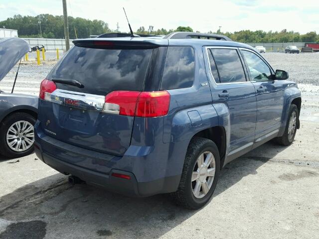 2CTALSECXB6431325 - 2011 GMC TERRAIN BLUE photo 4