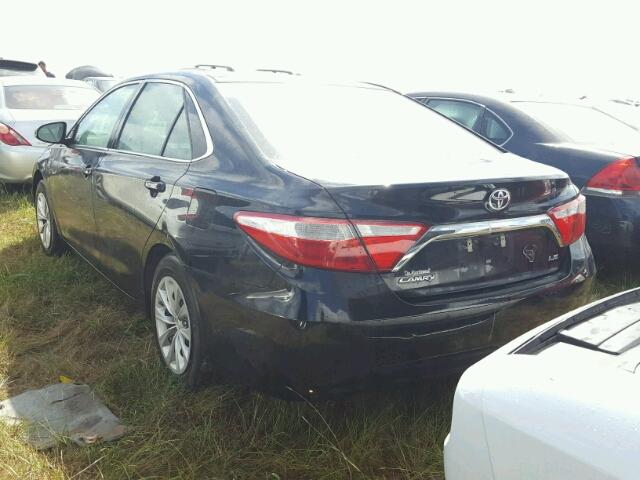 4T1BF1FK9FU887925 - 2015 TOYOTA CAMRY BLACK photo 3