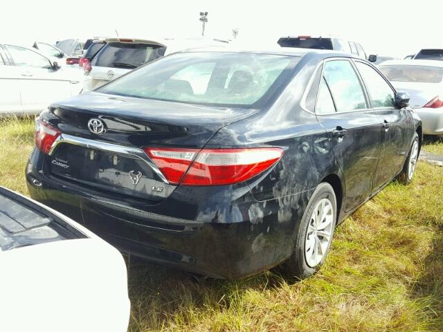 4T1BF1FK9FU887925 - 2015 TOYOTA CAMRY BLACK photo 4