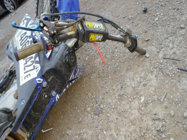 JYACG27C79A038428 - 2009 YAMAHA YZ250 F BLUE photo 5