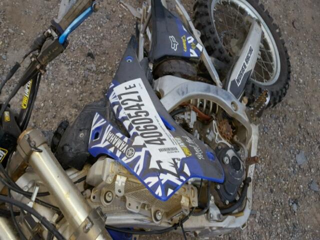 JYACG27C79A038428 - 2009 YAMAHA YZ250 F BLUE photo 9