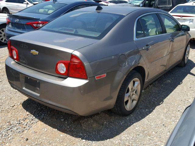1G1ZB5E05CF206092 - 2012 CHEVROLET MALIBU LS BROWN photo 4