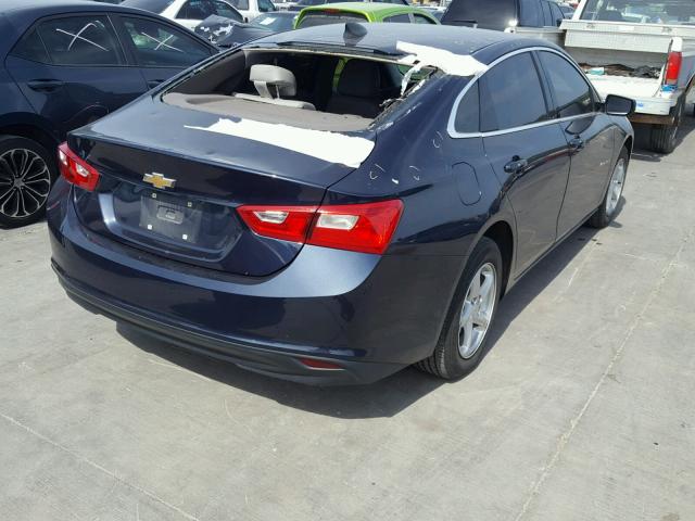 1G1ZB5ST2GF205390 - 2016 CHEVROLET MALIBU LS Mavi foto 4