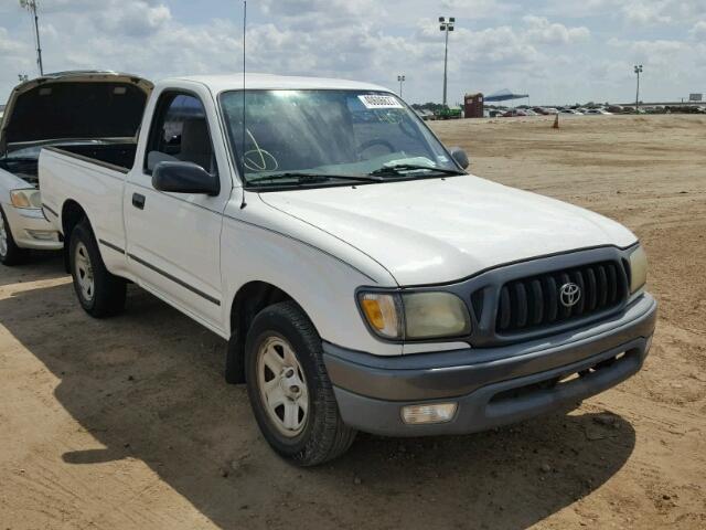 5TENL42NX2Z122039 - 2002 TOYOTA TACOMA WHITE photo 1