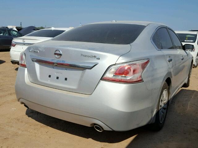 1N4AL3AP9FC220064 - 2015 NISSAN ALTIMA 2.5 SILVER photo 4