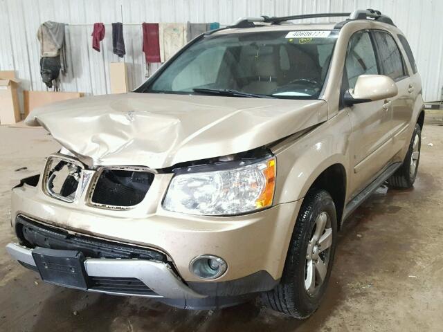 2CKDL73F066178923 - 2006 PONTIAC TORRENT GOLD photo 2