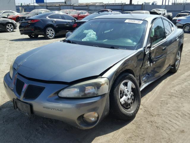 2G2WP542351318015 - 2005 PONTIAC GRAND PRIX CHARCOAL photo 2