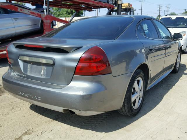 2G2WP542351318015 - 2005 PONTIAC GRAND PRIX CHARCOAL photo 4