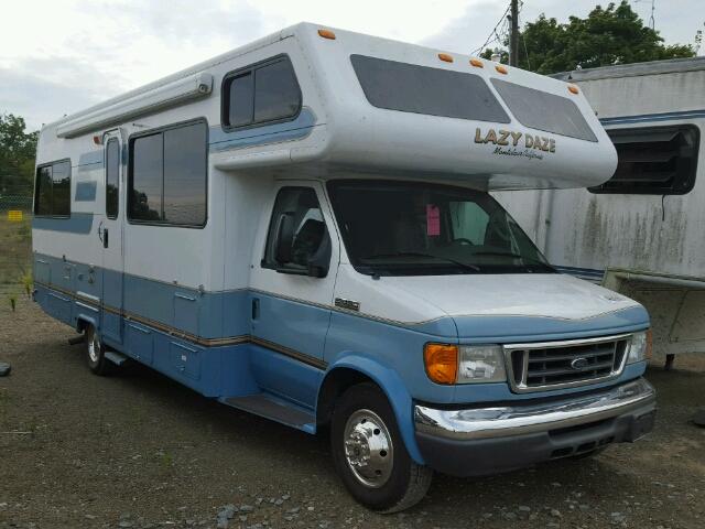 1FDXE45S27DA13364 - 2007 LAZY RV BLUE photo 1