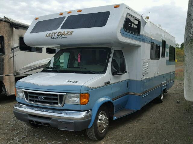 1FDXE45S27DA13364 - 2007 LAZY RV BLUE photo 2