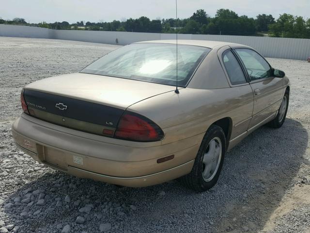2G1WW12M2X9294069 - 1999 CHEVROLET MONTE CARL 金色 照片 4