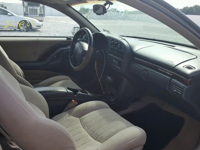 2G1WW12M2X9294069 - 1999 CHEVROLET MONTE CARL 金色 照片 5