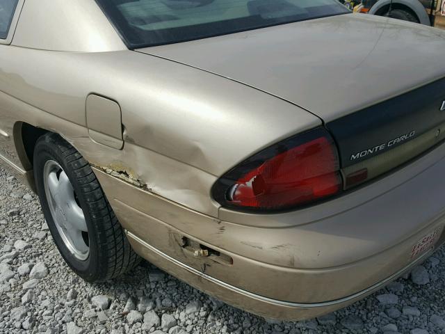 2G1WW12M2X9294069 - 1999 CHEVROLET MONTE CARL 金色 照片 9
