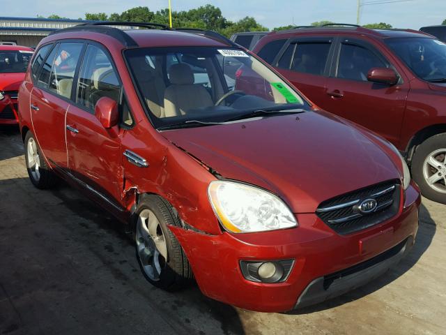 KNAFG526187169237 - 2008 KIA RONDO LX ORANGE photo 1