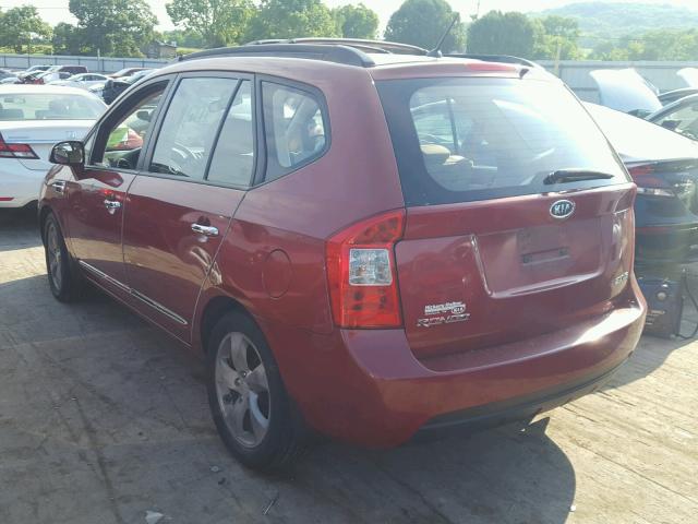 KNAFG526187169237 - 2008 KIA RONDO LX ORANGE photo 3