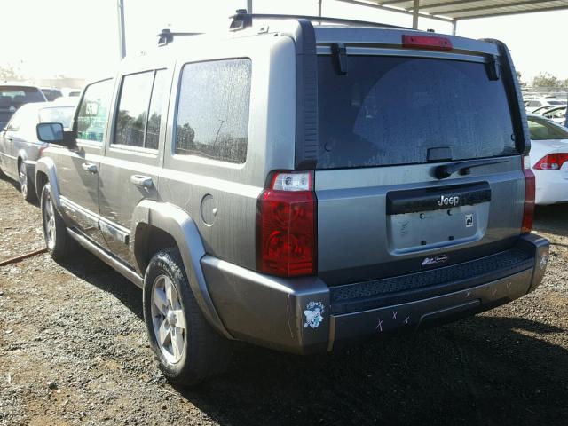 1J8HH48KX8C167641 - 2008 JEEP COMMANDER ნაცრისფერი ფოტო 3