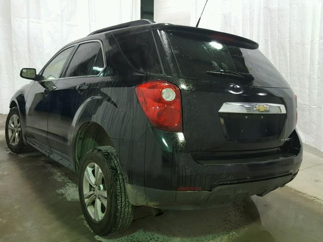 2GNALDEK6C1114629 - 2012 CHEVROLET EQUINOX LT BLACK photo 3