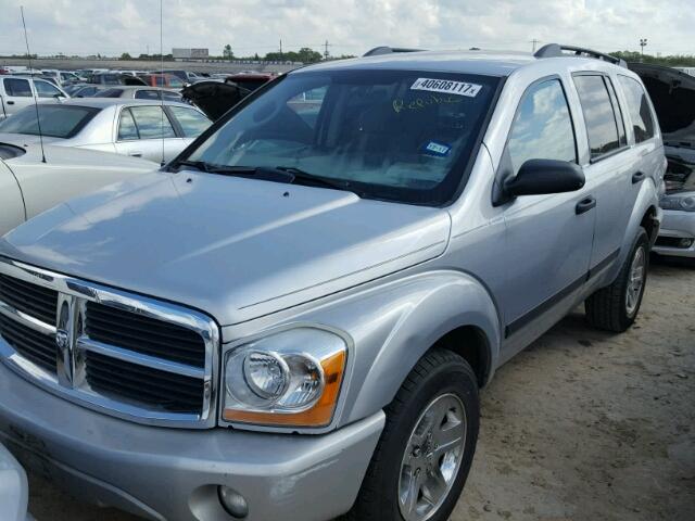 1D4HD48N86F131653 - 2006 DODGE DURANGO SILVER photo 2