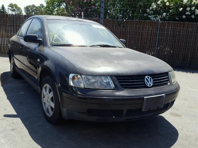 WVWAC63B21P012476 - 2001 VOLKSWAGEN PASSAT GLS BLACK photo 1