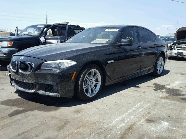 WBAXH5C54DDW15691 - 2013 BMW 528 XI BLACK photo 2