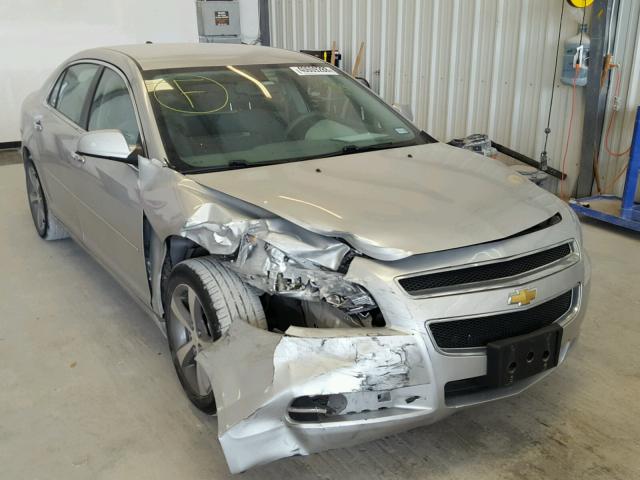 1G1ZC5E02CF181214 - 2012 CHEVROLET MALIBU 1LT SILVER photo 1