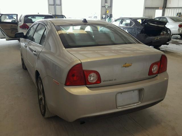 1G1ZC5E02CF181214 - 2012 CHEVROLET MALIBU 1LT SILVER photo 3